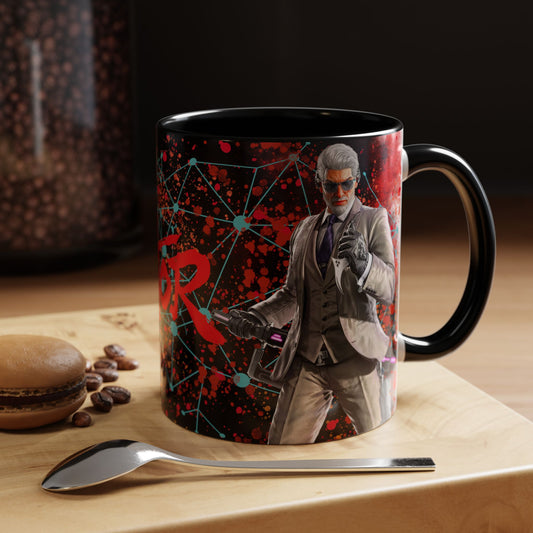 Tekken 8 Victor Mug – Dark Smoky & White Premium Mug Design | By RSB HUB