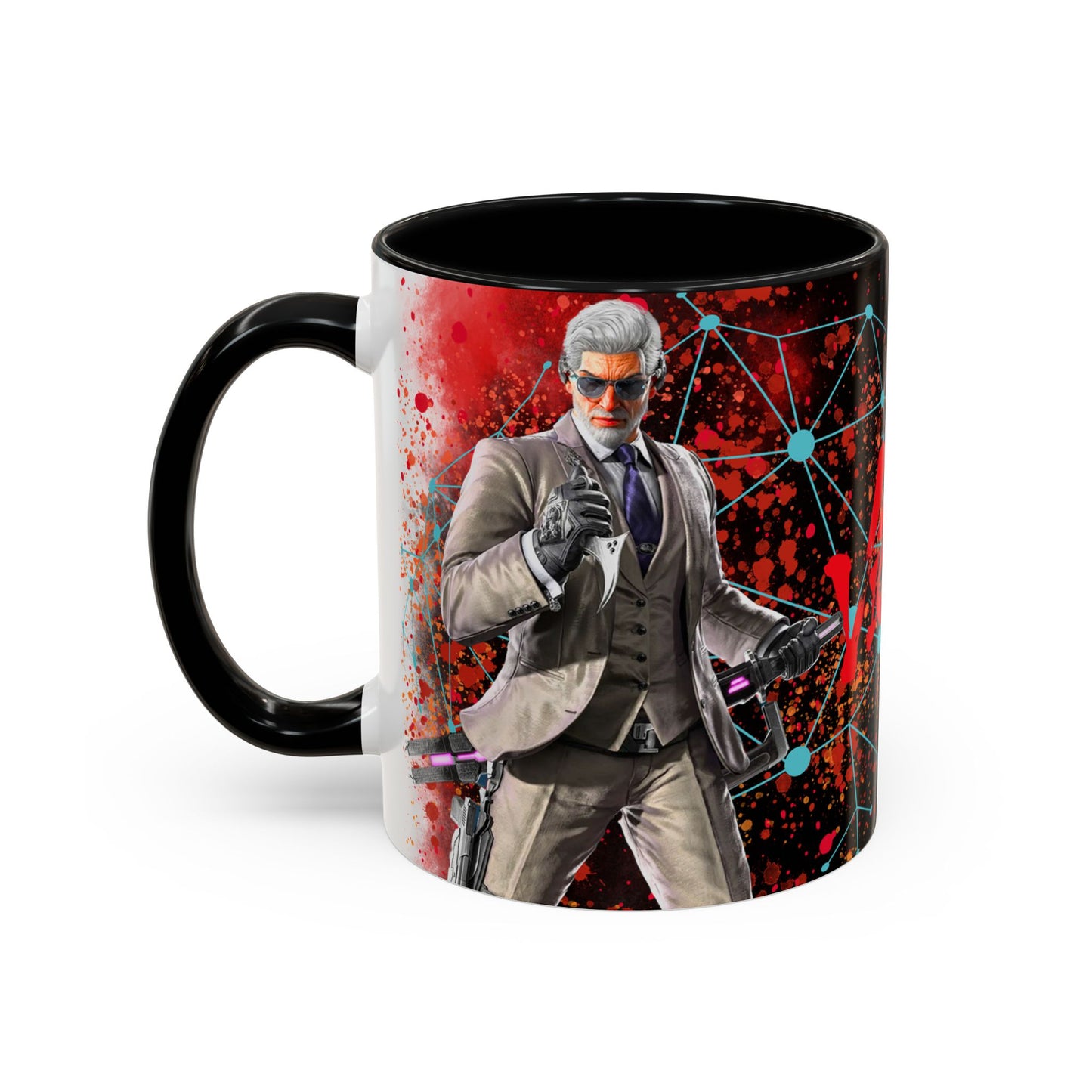 Tekken 8 Victor Mug – Dark Smoky & White Premium Mug Design | By RSB HUB