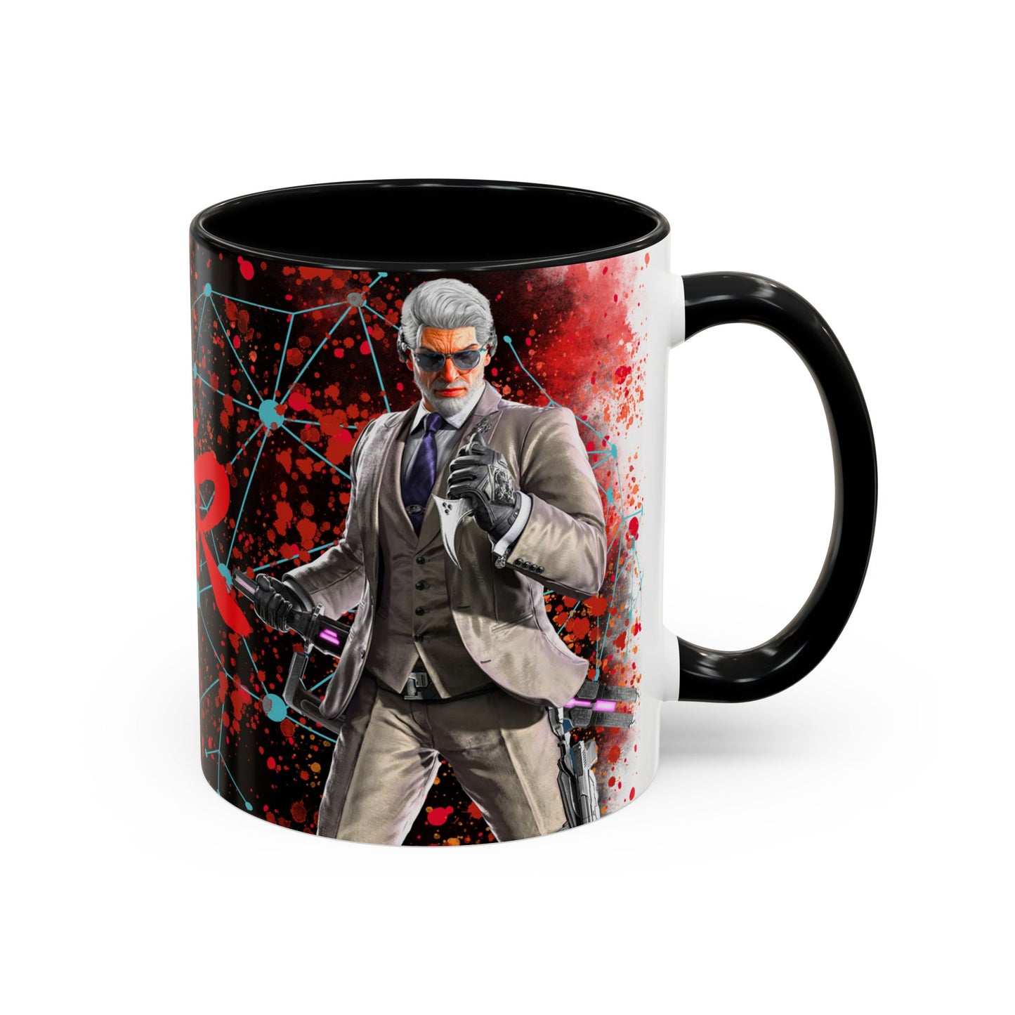 Tekken 8 Victor Mug – Dark Smoky & White Premium Mug Design | By RSB HUB
