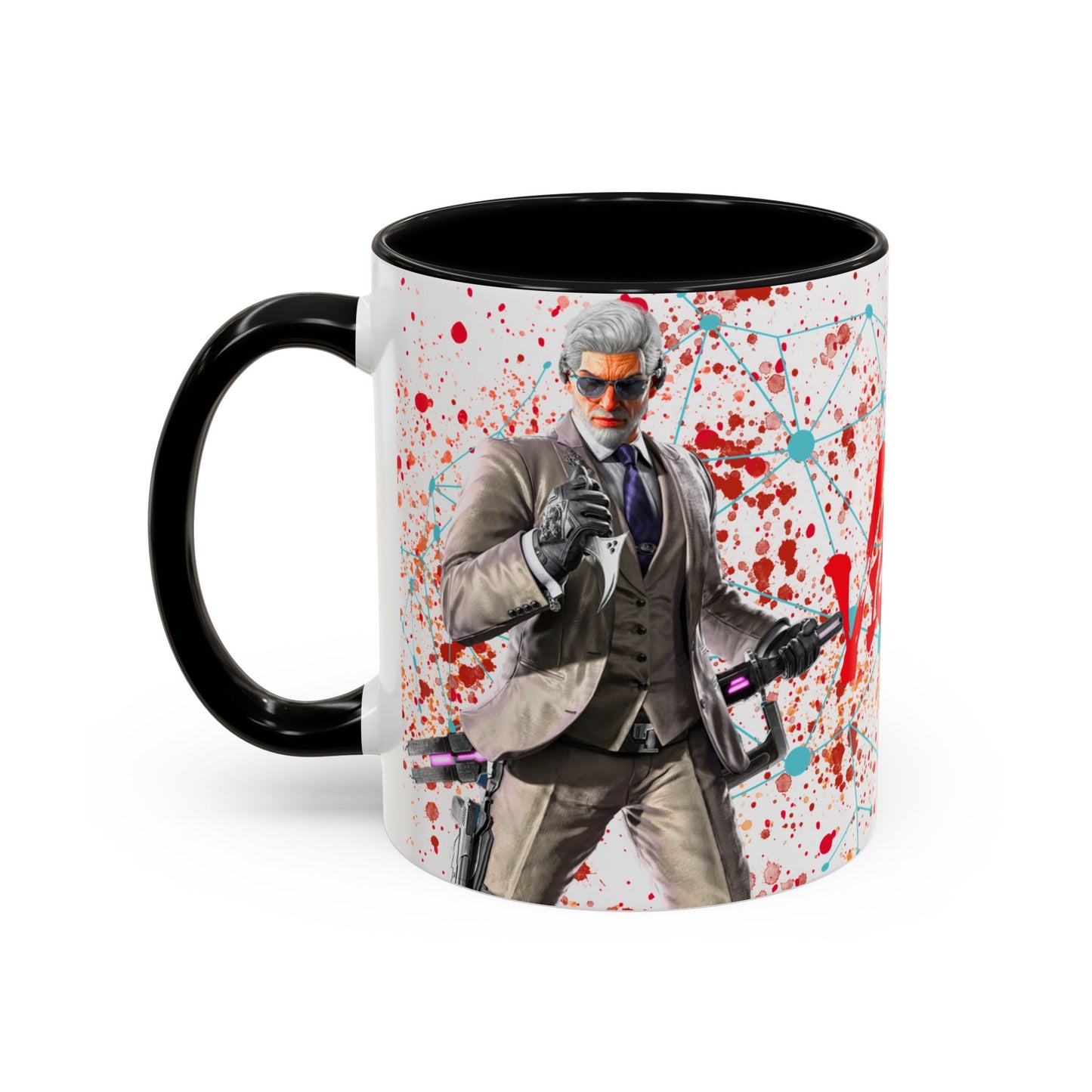 Tekken 8 Victor Mug – Dark Smoky & White Premium Mug Design | By RSB HUB