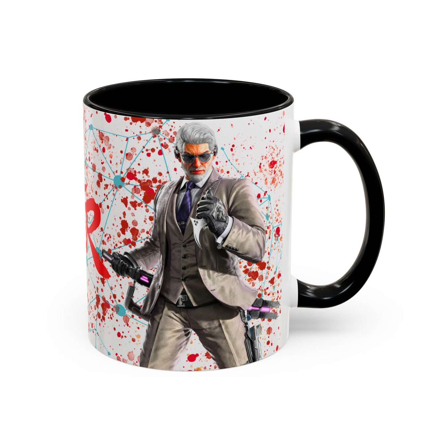 Tekken 8 Victor Mug – Dark Smoky & White Premium Mug Design | By RSB HUB