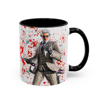Tekken 8 Victor Mug – Dark Smoky & White Premium Mug Design | By RSB HUB