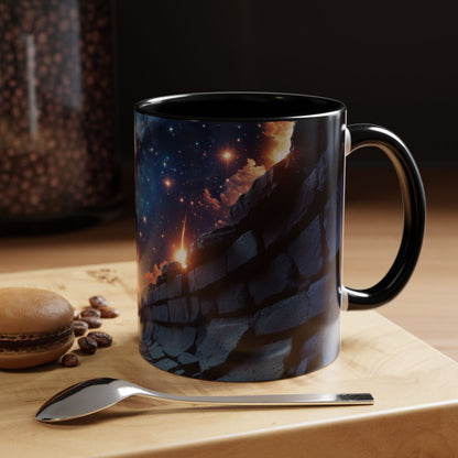 Galaxy Views Wall Broken Mug | Premium Cosmic Design 11 by RSB HUB