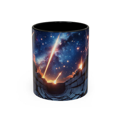 Galaxy Views Wall Broken Mug | Premium Cosmic Design 11 by RSB HUB
