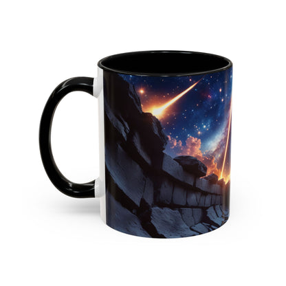 Galaxy Views Wall Broken Mug | Premium Cosmic Design 11 by RSB HUB
