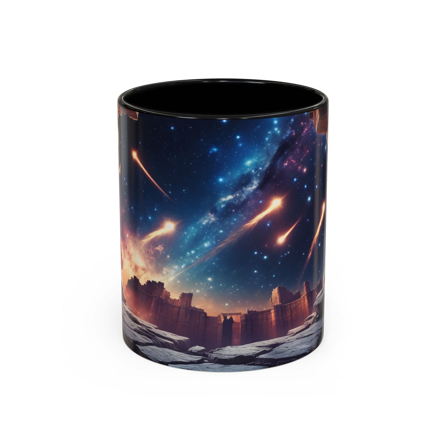 Galaxy Views Wall Broken Mug | Premium Cosmic Design 12 by RSB HUB