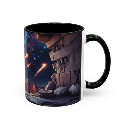 Galaxy Views Wall Broken Mug | Premium Cosmic Design 12 by RSB HUB