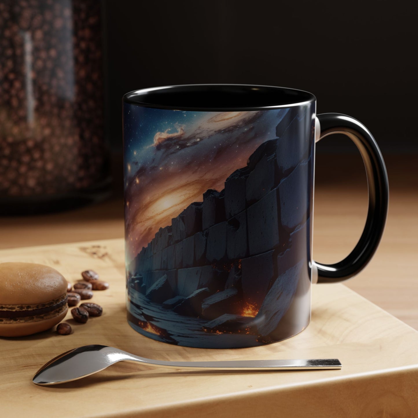 Galaxy Views Wall Broken Mug | Premium Cosmic Design 13 by RSB HUB