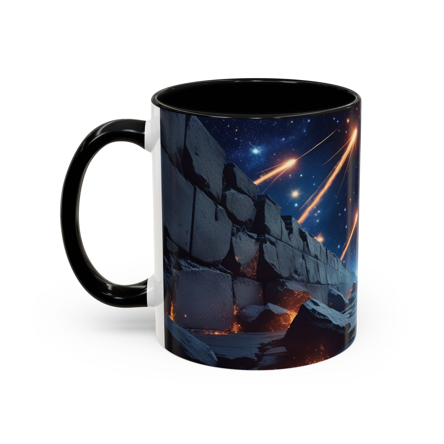 Galaxy Views Wall Broken Mug | Premium Cosmic Design 13 by RSB HUB