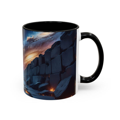 Galaxy Views Wall Broken Mug | Premium Cosmic Design 13 by RSB HUB