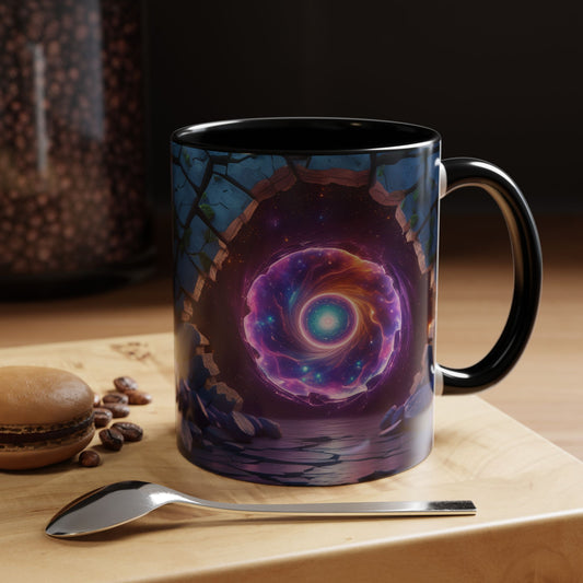 Galaxy Views Wall Broken Mug | Premium Cosmic Design 14 by RSB HUB