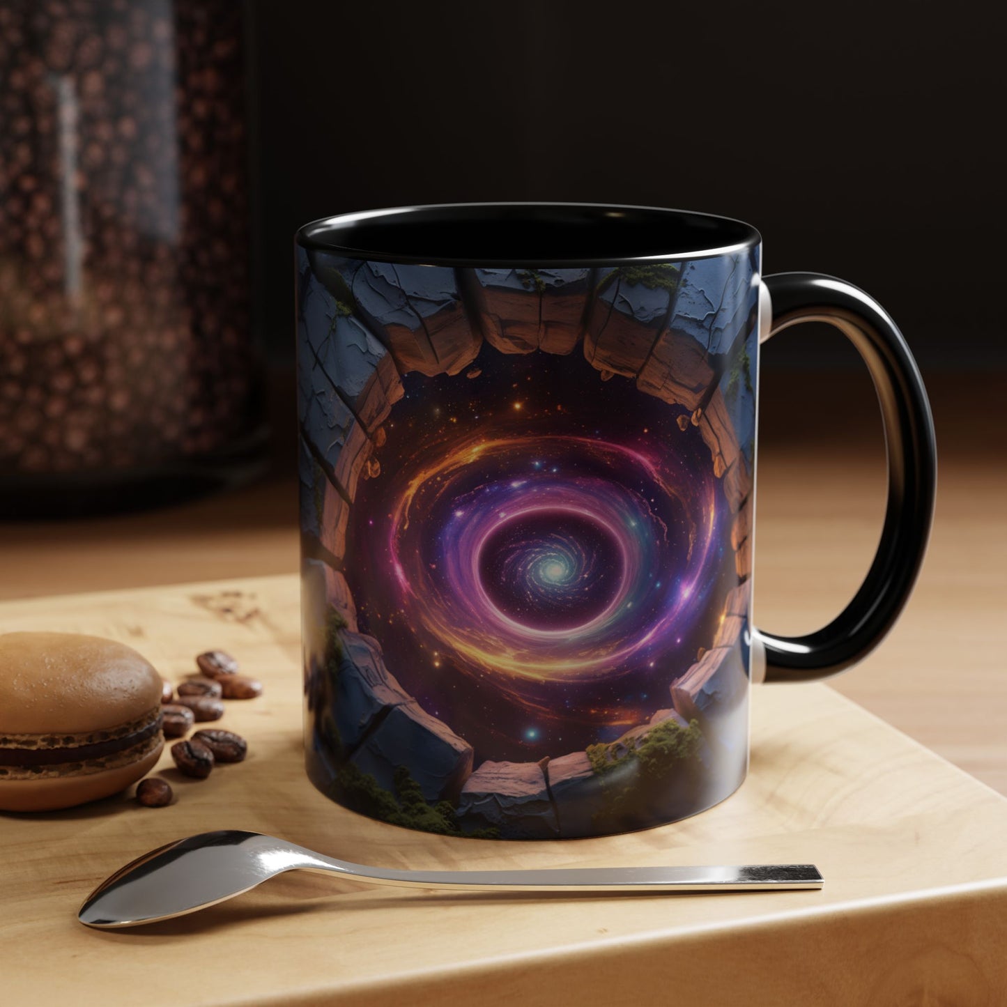 Galaxy Views Wall Broken Mug | Premium Cosmic Design 15 by RSB HUB