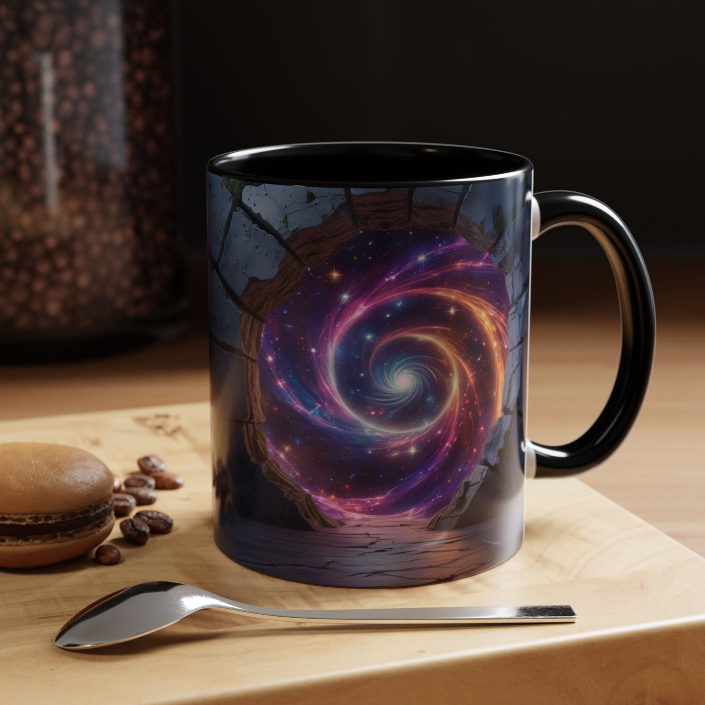 Galaxy Views Wall Broken Mug | Premium Cosmic Design 16 by RSB HUB
