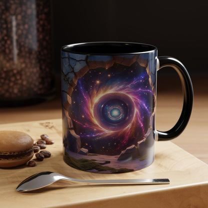 Galaxy Views Wall Broken Mug | Premium Cosmic Design 17 by RSB HUB