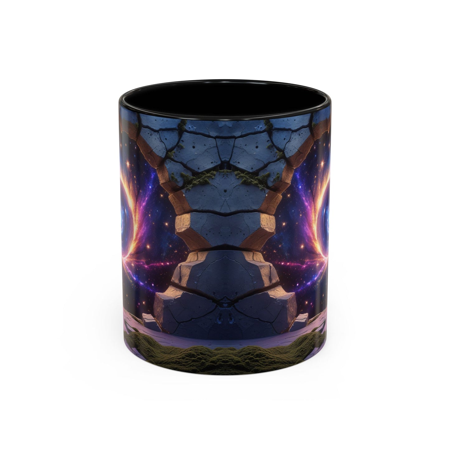 Galaxy Views Wall Broken Mug | Premium Cosmic Design 17 by RSB HUB