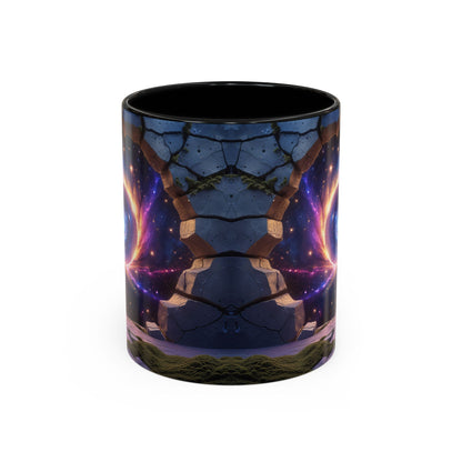 Galaxy Views Wall Broken Mug | Premium Cosmic Design 17 by RSB HUB