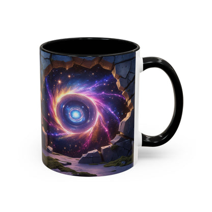 Galaxy Views Wall Broken Mug | Premium Cosmic Design 17 by RSB HUB