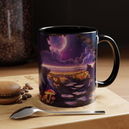 Galaxy Views Wall Broken Mug | Premium Cosmic Design 18 by RSB HUB
