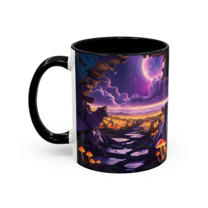 Galaxy Views Wall Broken Mug | Premium Cosmic Design 18 by RSB HUB