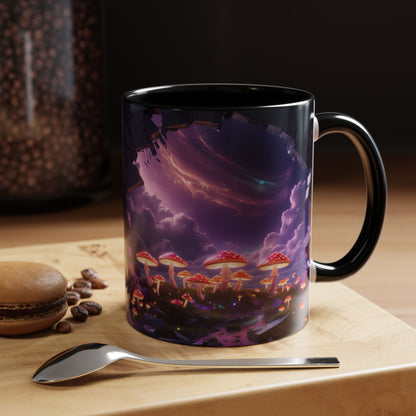 Galaxy Views Wall Broken Mug | Premium Cosmic Design 20 by RSB HUB