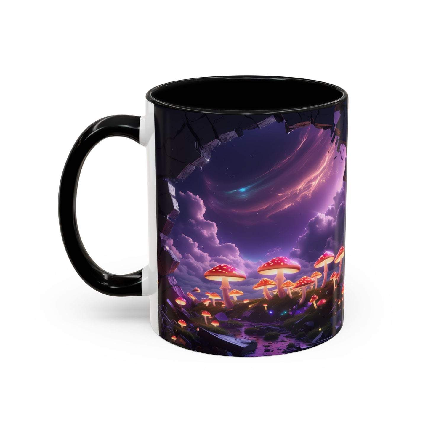 Galaxy Views Wall Broken Mug | Premium Cosmic Design 20 by RSB HUB