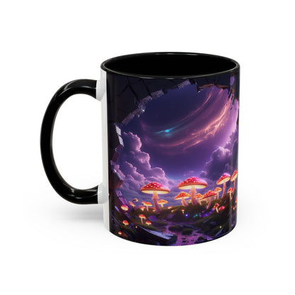 Galaxy Views Wall Broken Mug | Premium Cosmic Design 20 by RSB HUB