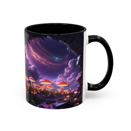 Galaxy Views Wall Broken Mug | Premium Cosmic Design 20 by RSB HUB