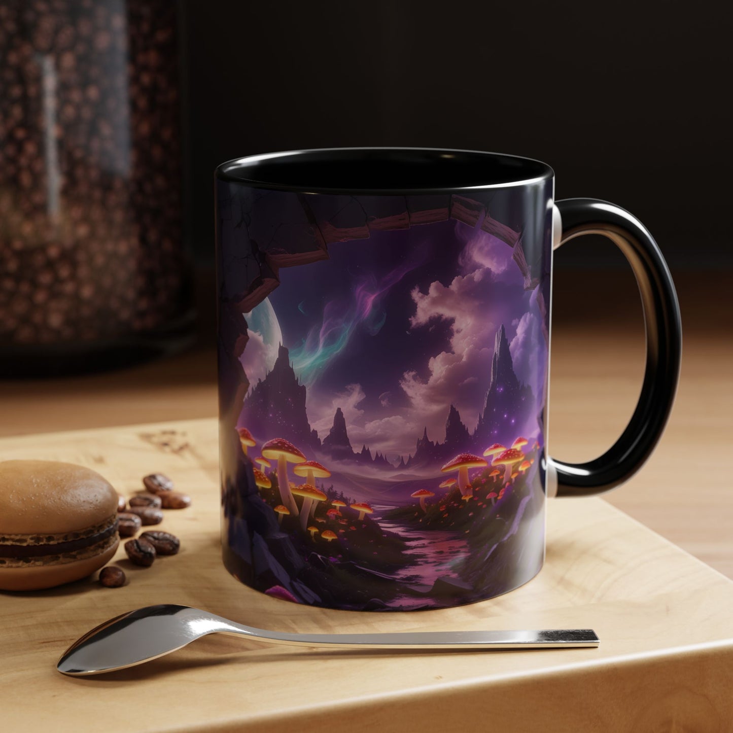 Galaxy Views Wall Broken Mug | Premium Cosmic Design 21 by RSB HUB
