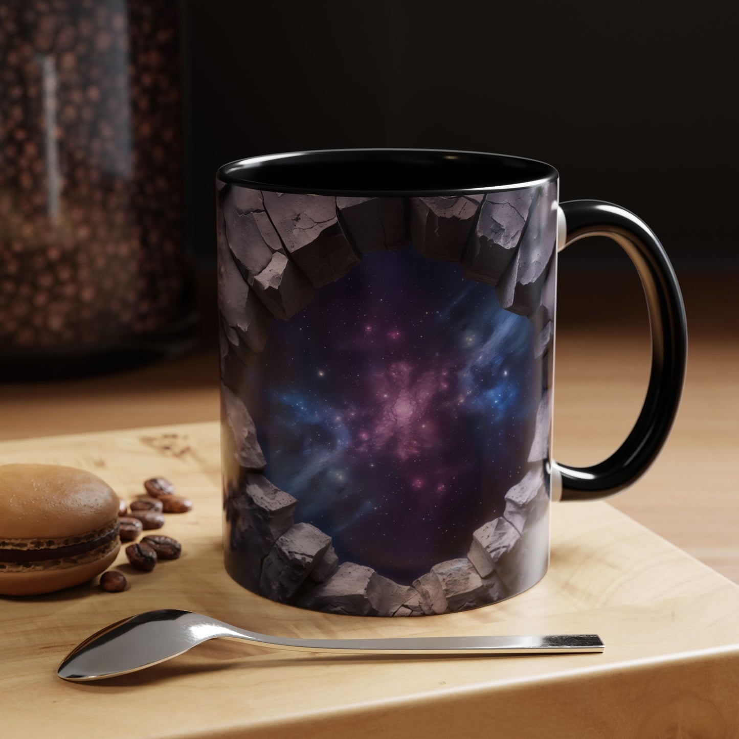 Galaxy Views Wall Broken Mug | Premium Cosmic Design 02 by RSB HUB