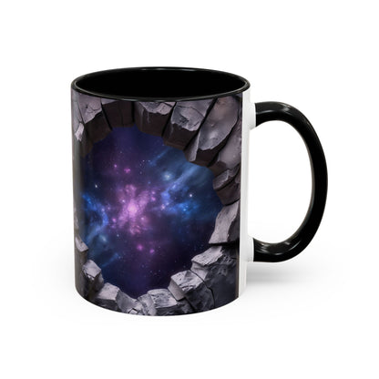 Galaxy Views Wall Broken Mug | Premium Cosmic Design 02 by RSB HUB