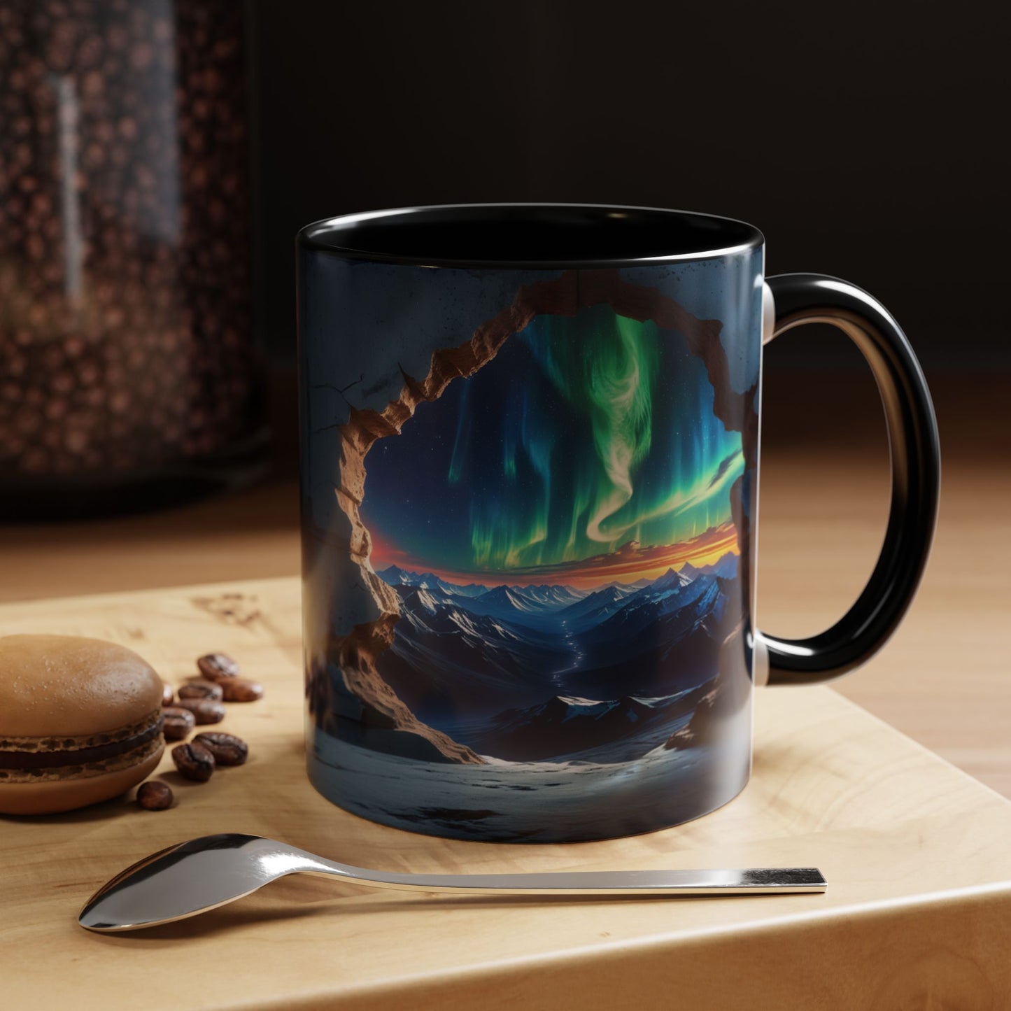 Galaxy Views Wall Broken Mug | Premium Cosmic Design 04 by RSB HUB