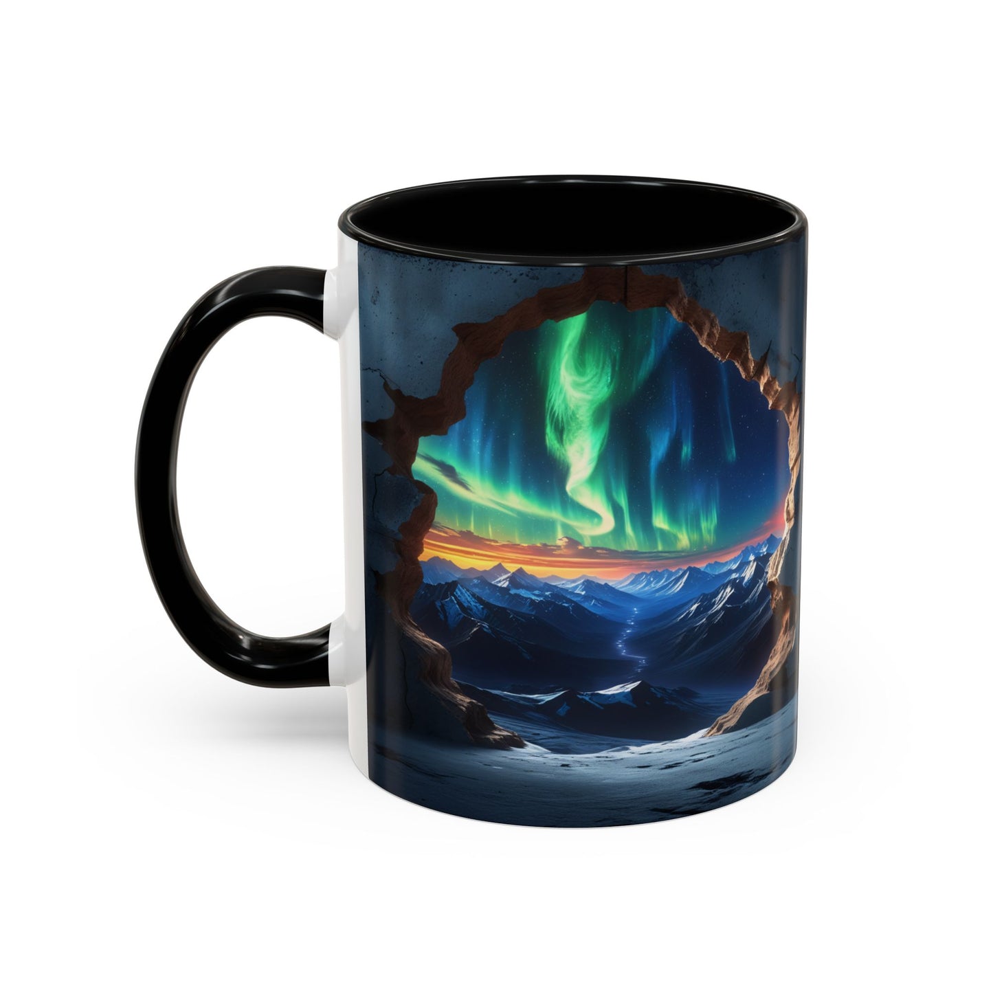 Galaxy Views Wall Broken Mug | Premium Cosmic Design 04 by RSB HUB