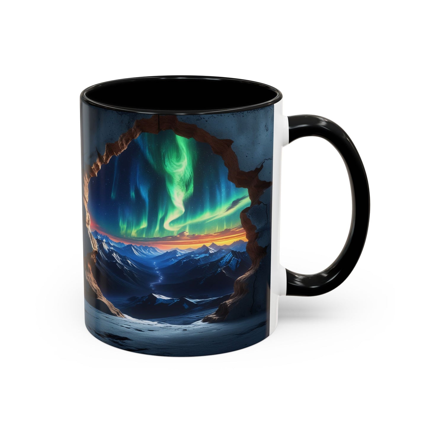 Galaxy Views Wall Broken Mug | Premium Cosmic Design 04 by RSB HUB