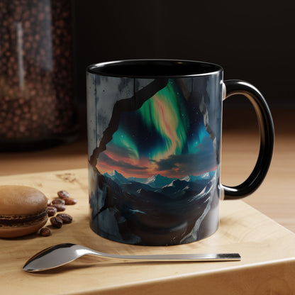 Galaxy Views Wall Broken Mug | Premium Cosmic Design 05 by RSB HUB