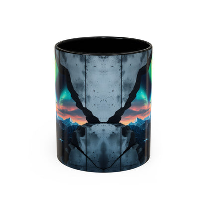 Galaxy Views Wall Broken Mug | Premium Cosmic Design 05 by RSB HUB