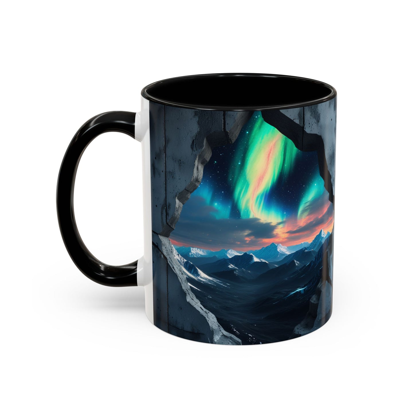 Galaxy Views Wall Broken Mug | Premium Cosmic Design 05 by RSB HUB