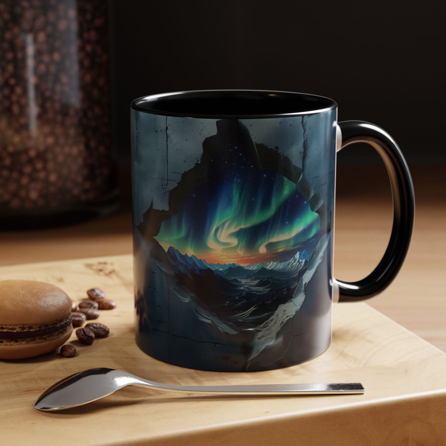 Galaxy Views Wall Broken Mug | Premium Cosmic Design 06 by RSB HUB