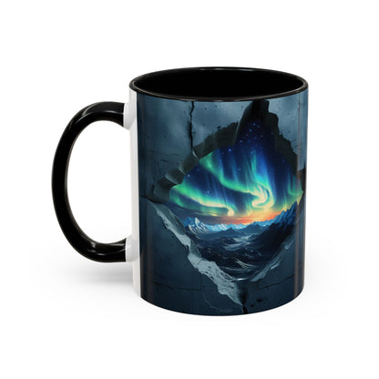 Galaxy Views Wall Broken Mug | Premium Cosmic Design 06 by RSB HUB