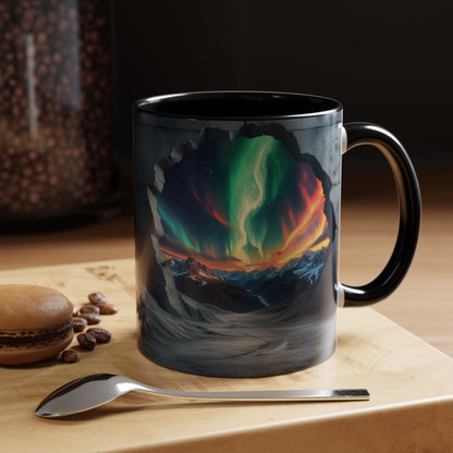 Galaxy Views Wall Broken Mug | Premium Cosmic Design 07 by RSB HUB