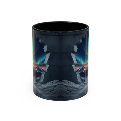 Galaxy Views Wall Broken Mug | Premium Cosmic Design 07 by RSB HUB
