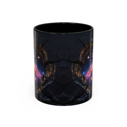 Galaxy Views Wall Broken Mug | Premium Cosmic Design 08 by RSB HUB