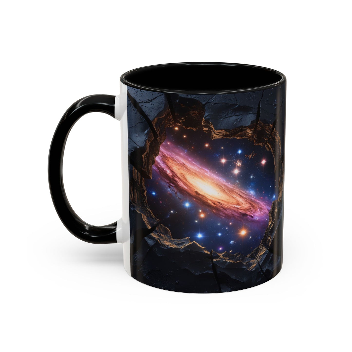 Galaxy Views Wall Broken Mug | Premium Cosmic Design 08 by RSB HUB