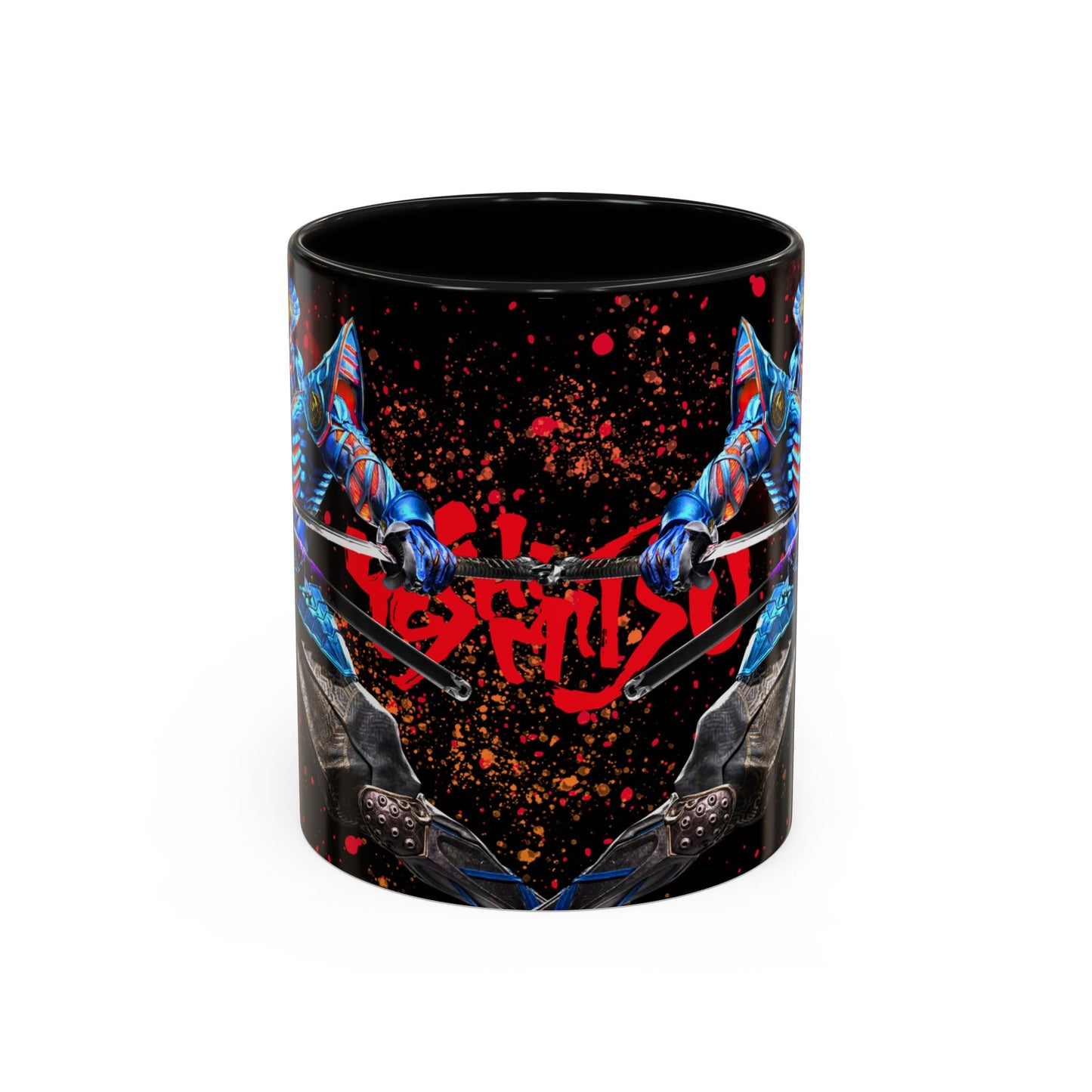Tekken 8 Yoshimitsu Mug – Dark Smoky & White Premium Mug Design | By RSB HUB