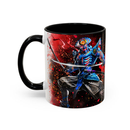 Tekken 8 Yoshimitsu Mug – Dark Smoky & White Premium Mug Design | By RSB HUB