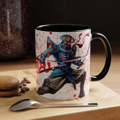 Tekken 8 Yoshimitsu Mug – Dark Smoky & White Premium Mug Design | By RSB HUB