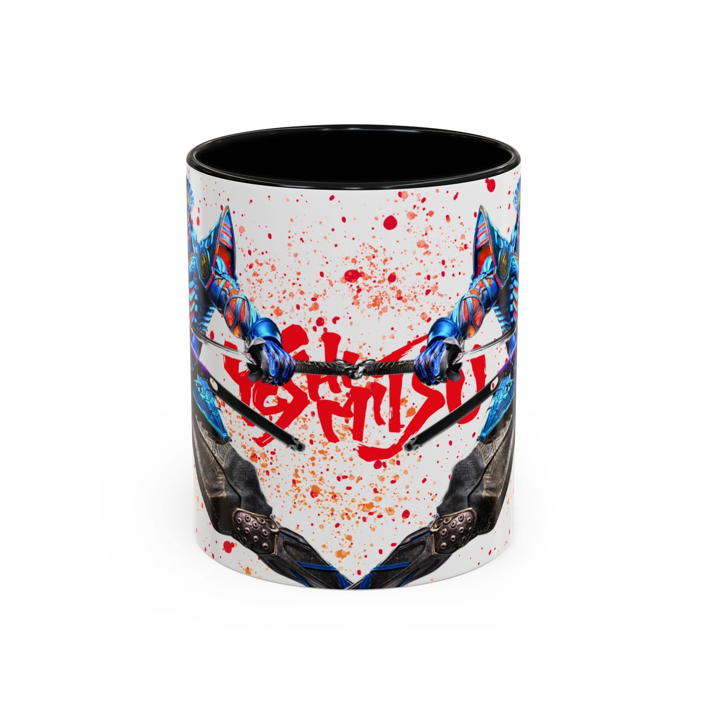 Tekken 8 Yoshimitsu Mug – Dark Smoky & White Premium Mug Design | By RSB HUB