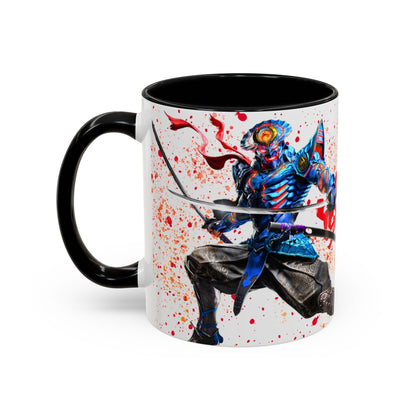Tekken 8 Yoshimitsu Mug – Dark Smoky & White Premium Mug Design | By RSB HUB