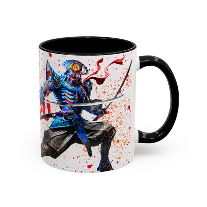 Tekken 8 Yoshimitsu Mug – Dark Smoky & White Premium Mug Design | By RSB HUB