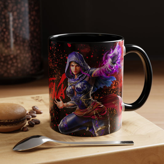 Tekken 8 Zafina Mug – Dark Smoky & White Premium Mug Design | By RSB HUB