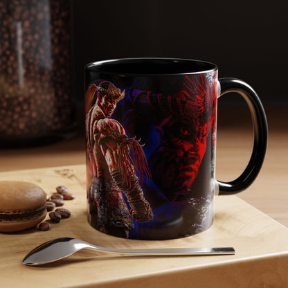 Tekken 8 Fahkumram Special Mug – Dark Smoky & White Premium Mug Design | By RSB HUB